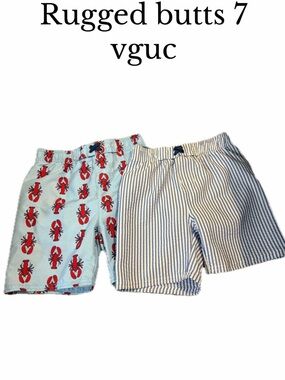 Rugged butts size 7 boys swim trunks bundle bundle